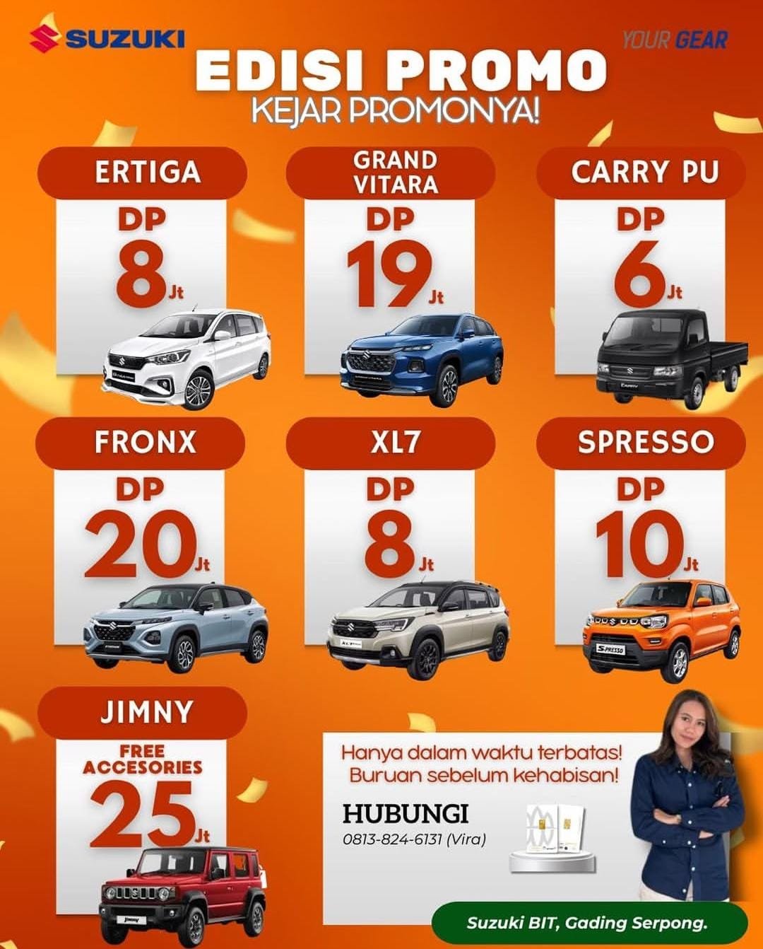 Suzuki Gading Serpong Suzuki Promo jabodetabek 2025 2026 Tangerang DP Diskon