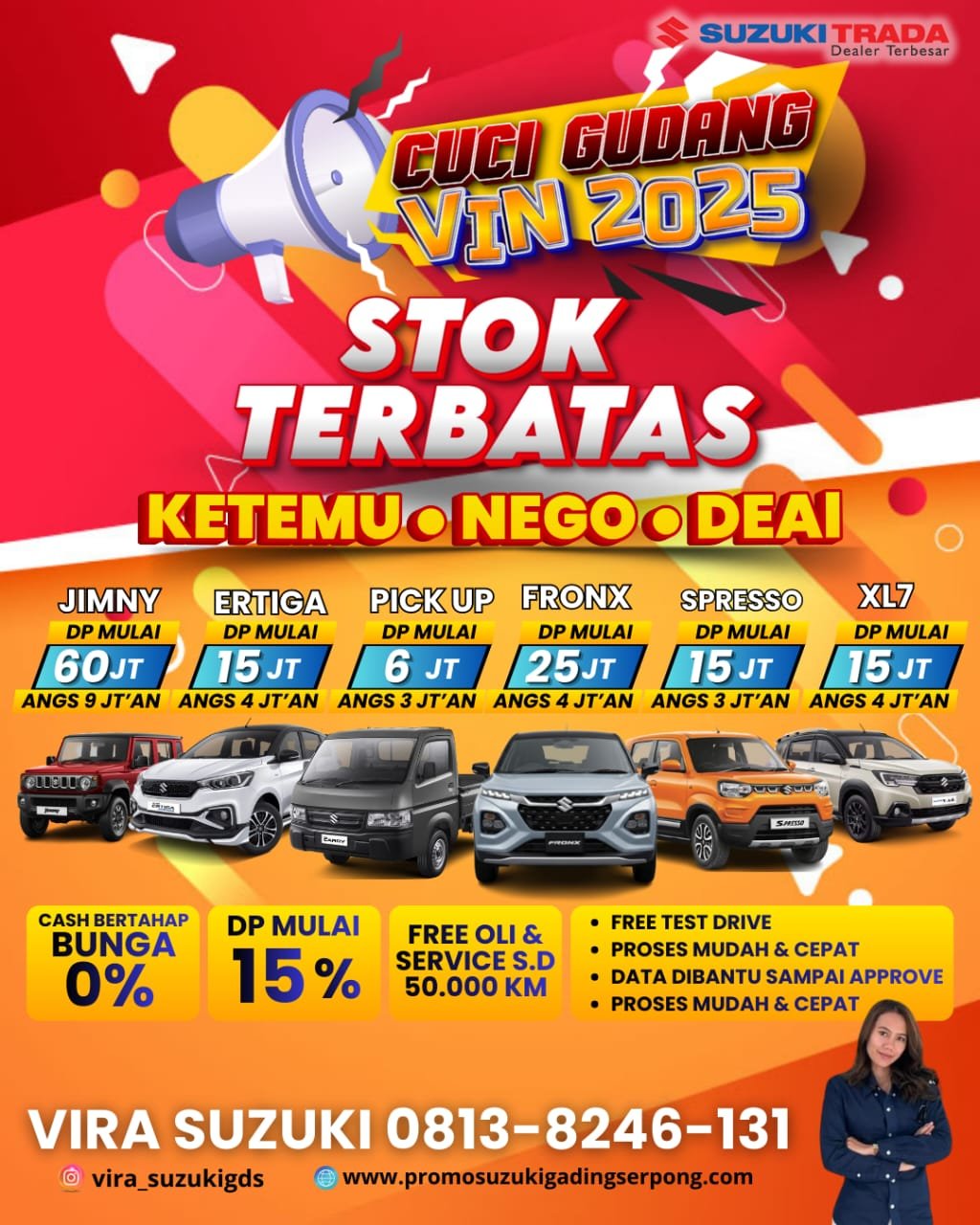 Suzuki Gading Serpong Suzuki Promo VIN 2025 2026 Tangerang DP Diskon